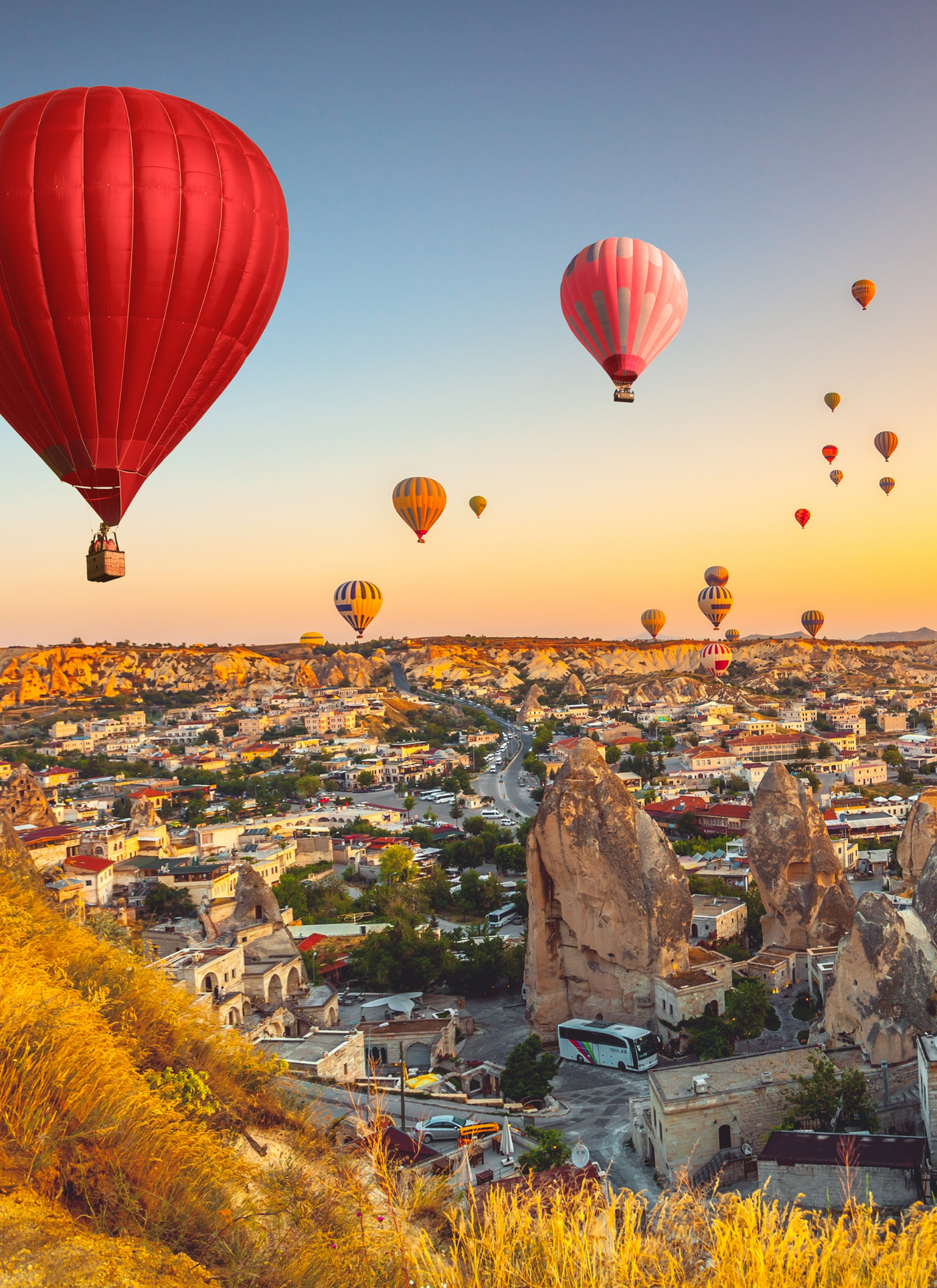Hot Air Balloons Over Cappadocia – Paint by Numbers Kit