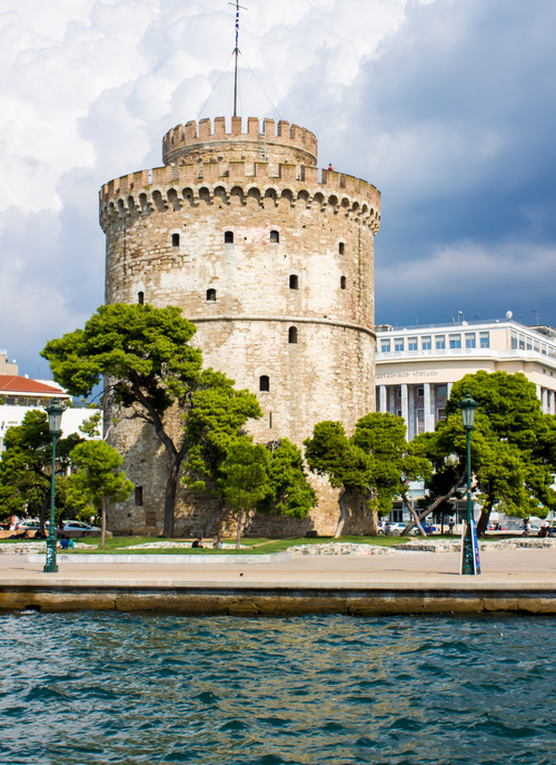 Thessaloniki Tower Views – Paint by Numbers Kit