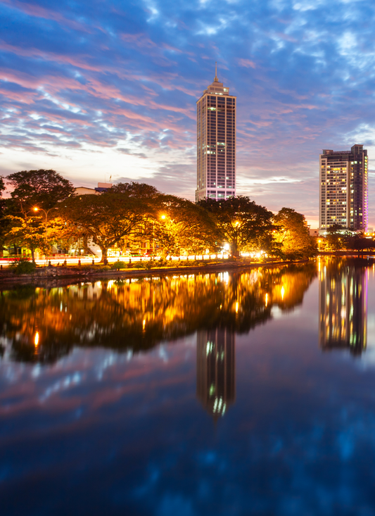 Evening Reflections in Colombo – Paint by Numbers Kit
