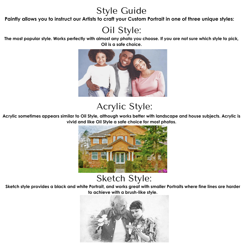 Treasured Memories: CUSTOM Portrait