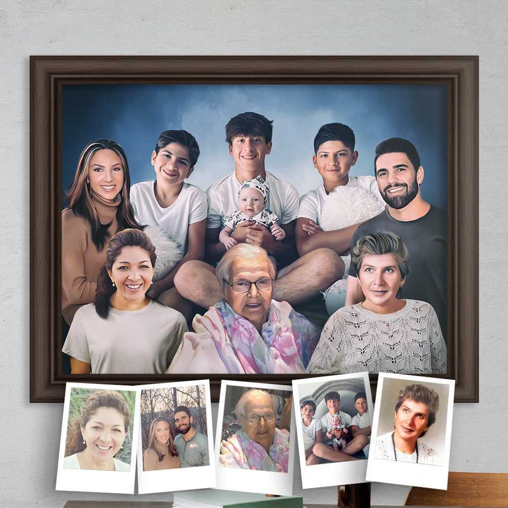 Treasured Memories: CUSTOM Portrait