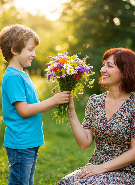 A Bouquet for Mom – Paint by Numbers Kit