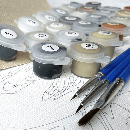 Mind Calming: ADHD Paint By Numbers Kit
