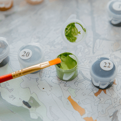 Mind Calming: ADHD Paint By Numbers Kit