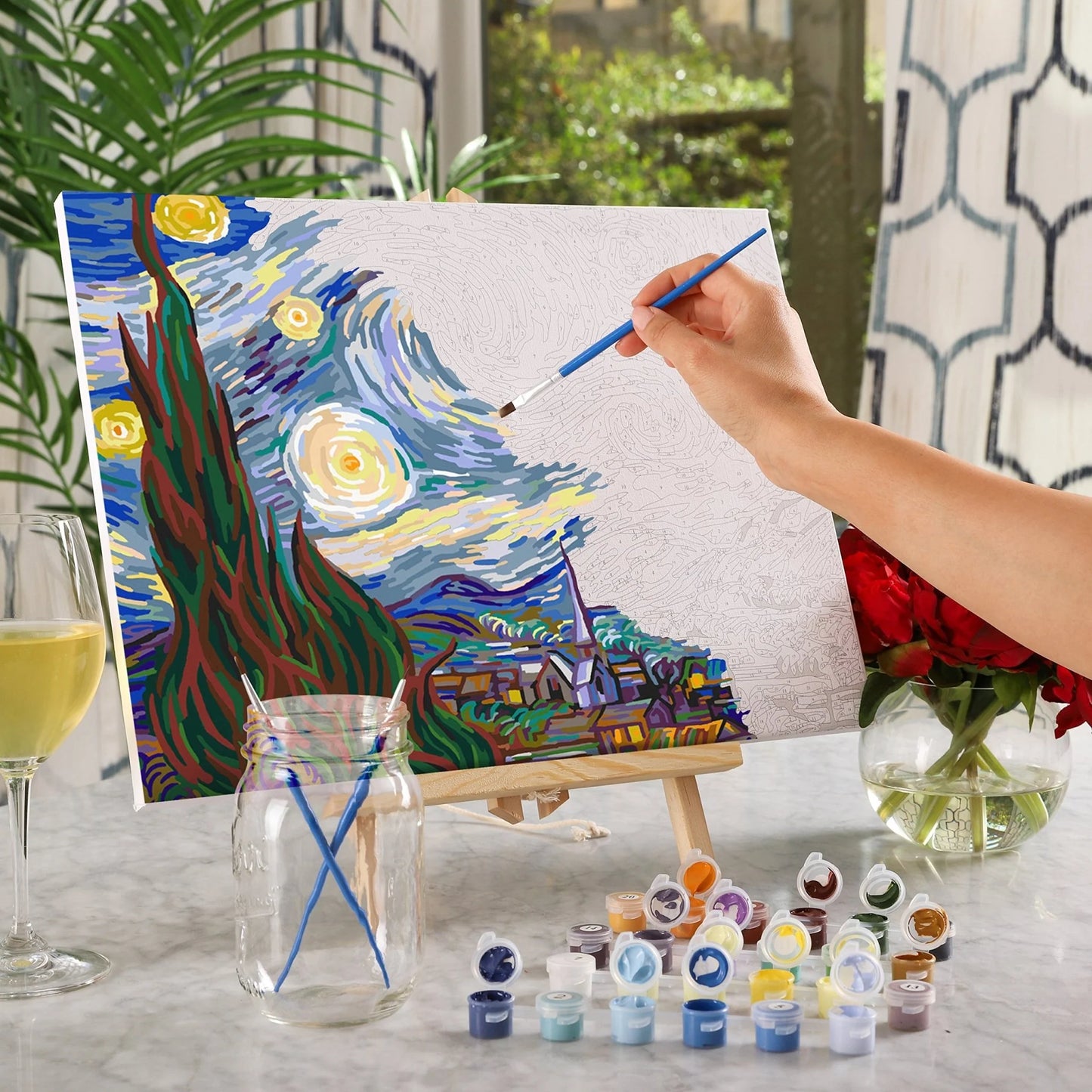 Mind Calming: ADHD Paint By Numbers Kit
