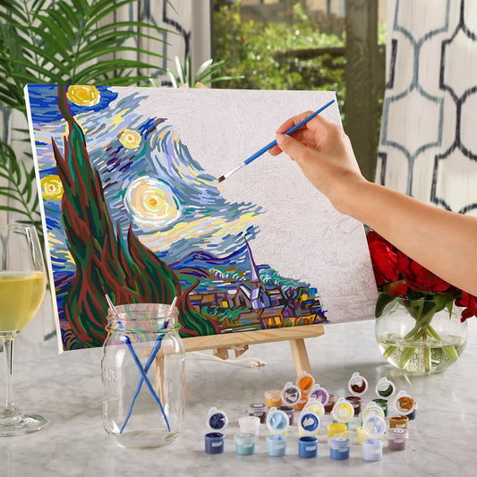 Mind Calming: ADHD Paint By Numbers Kit